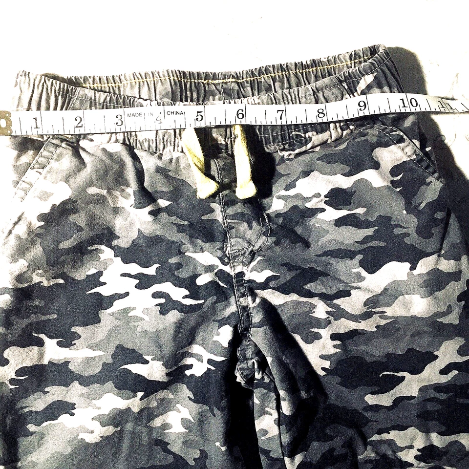 Pantalones Cortos Circo Niños Talla 5T Camuflaje Algodón Elástico Cintura Bolsillos Pull Up Foto 3 de 4
