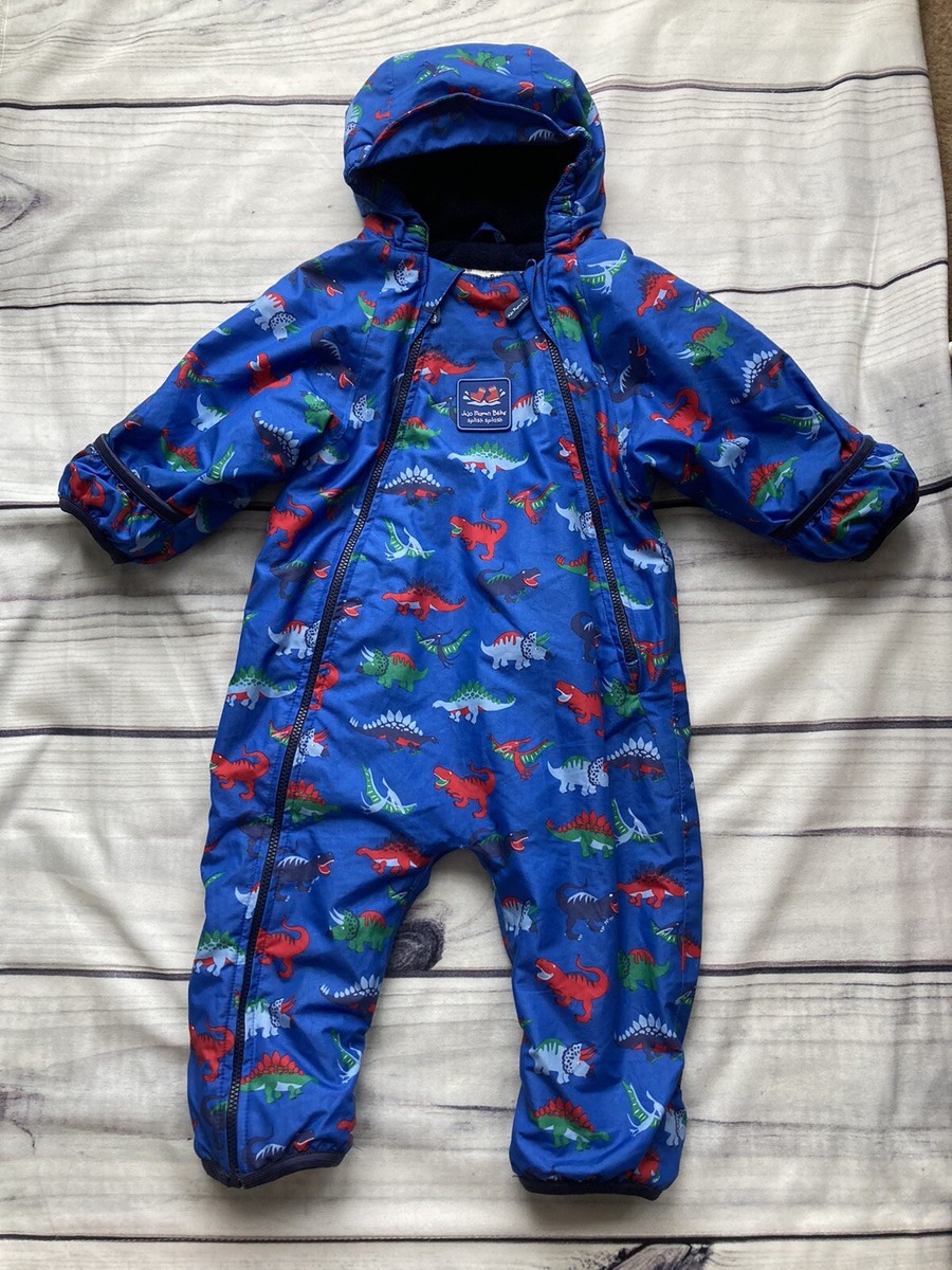 Snowsuit Dinosaur Puddle Suit Dinosaur Jojo Splish Splash Suit