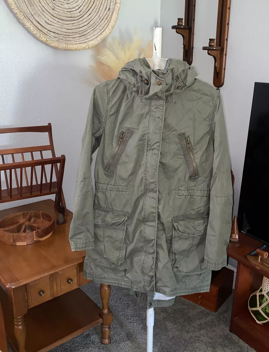 H and top m army jacket