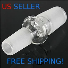NEW | 18mm Male to 14mm Male Glass Adapter | FREE SHIPPING | US SELLER