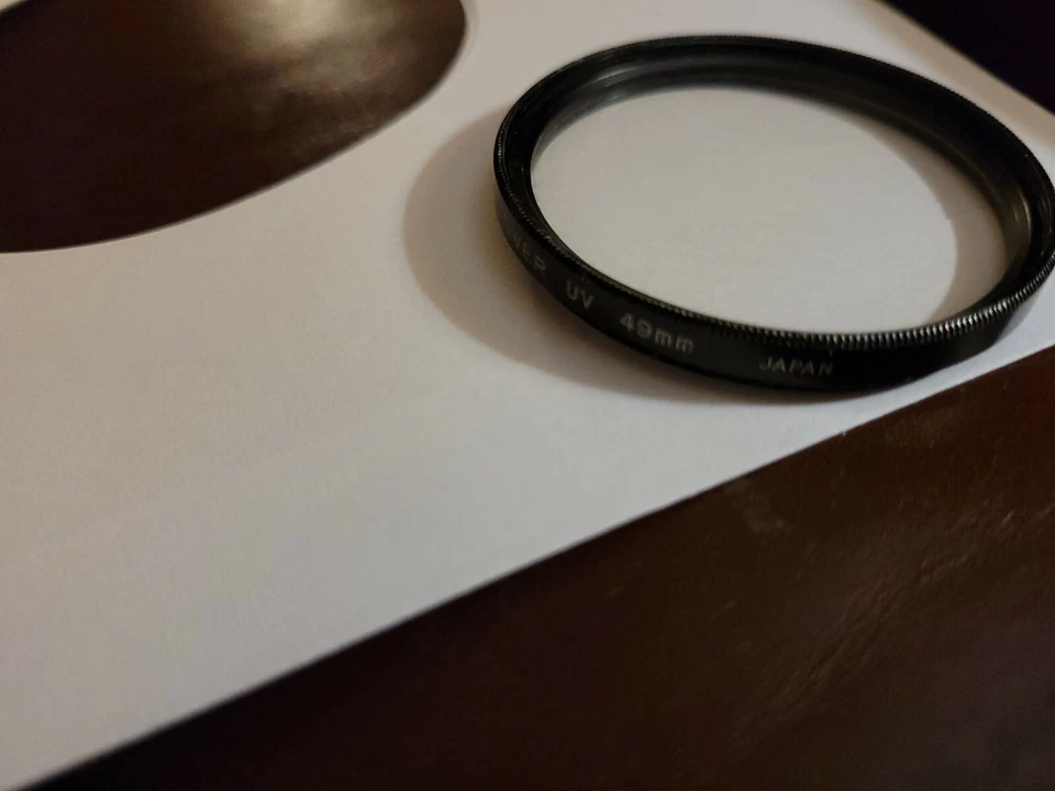 Bower 49mm UV Lens Filter (Black) Japan EUC - Image 2 of 2