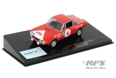 Lancia Fulvia 1.6 Coupe HF Rallye San Remo 1972 Jean Ragnotti 1:43 IXO RAC 323