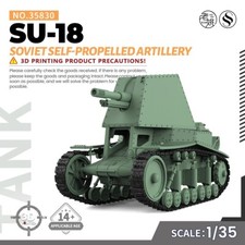 MRY-SFW SS35830 1/35 Military Model Kit Soviet SU-18 Self-Propelled Artillery