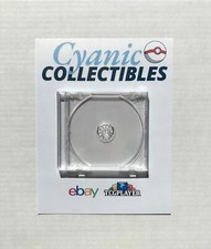 Durable Replacement Clear Jewel Disc Case for Sony PS1  / Sega Dreamcast  / CDs