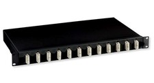 Intellinet Cassetto Ottico 19'' con 24 bussole SC Duplex Multimodale Nero