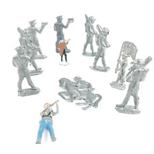 Lot Of 11 Antique Vintage Lead Toy Soldiers As Is