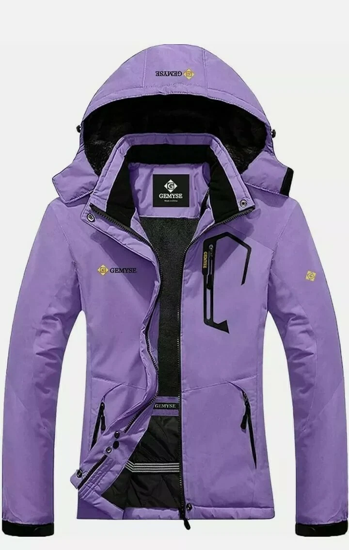 GEMYSE Women's Mountain Waterproof Ski Snow Winter Windproof Jacket XL NWT
Opens in a new window or
