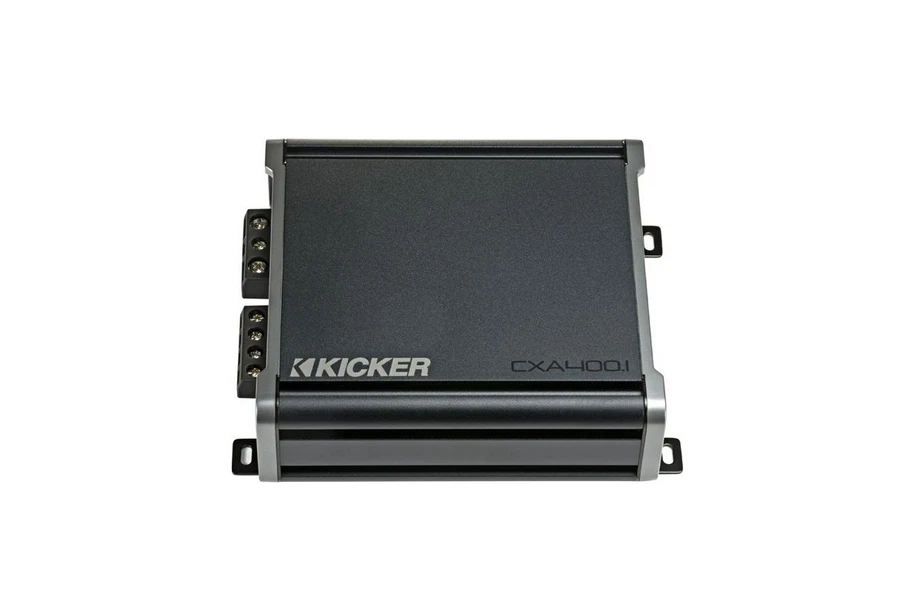 Kicker CX400.1 400W Monoblock Class-D Subwoofer Amplifier, 1-Ohm Stable Amp - Image 3 of 4