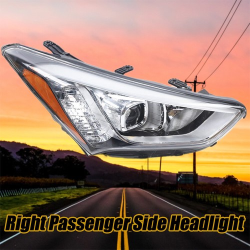 Headlight Headlamp Right Passenger Side For Hyundai Santa Fe 2013- 2015 2016 US - Picture 3 of 16