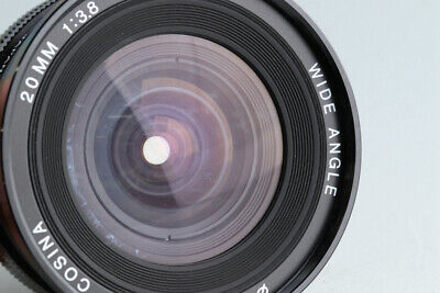 Cosina MC Macro 20mm F/3.8 Lens for Canon FD With Box #43354 Cosina MC Macro 20mm F/3.8 Lens for Canon FD With Box #43354