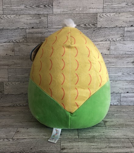 NWT Kellytoy Squishmallow Conrad Corn Vegetable 12” Stuffed Plush TAG FLAW - Picture 2 of 5