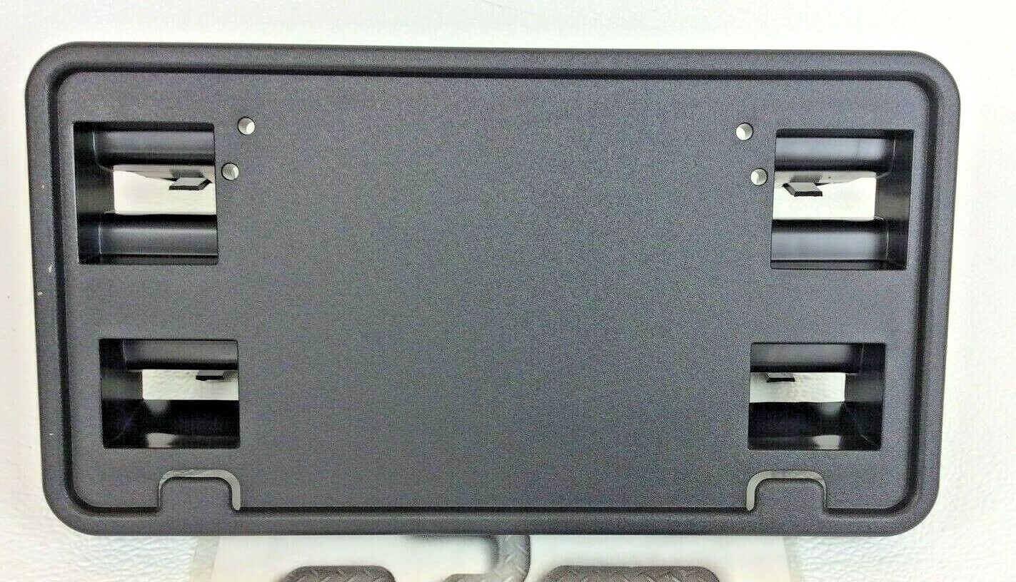 KOJEM Front Bumper Trim & License Plate Fit For 2015 2016 2017 Ford