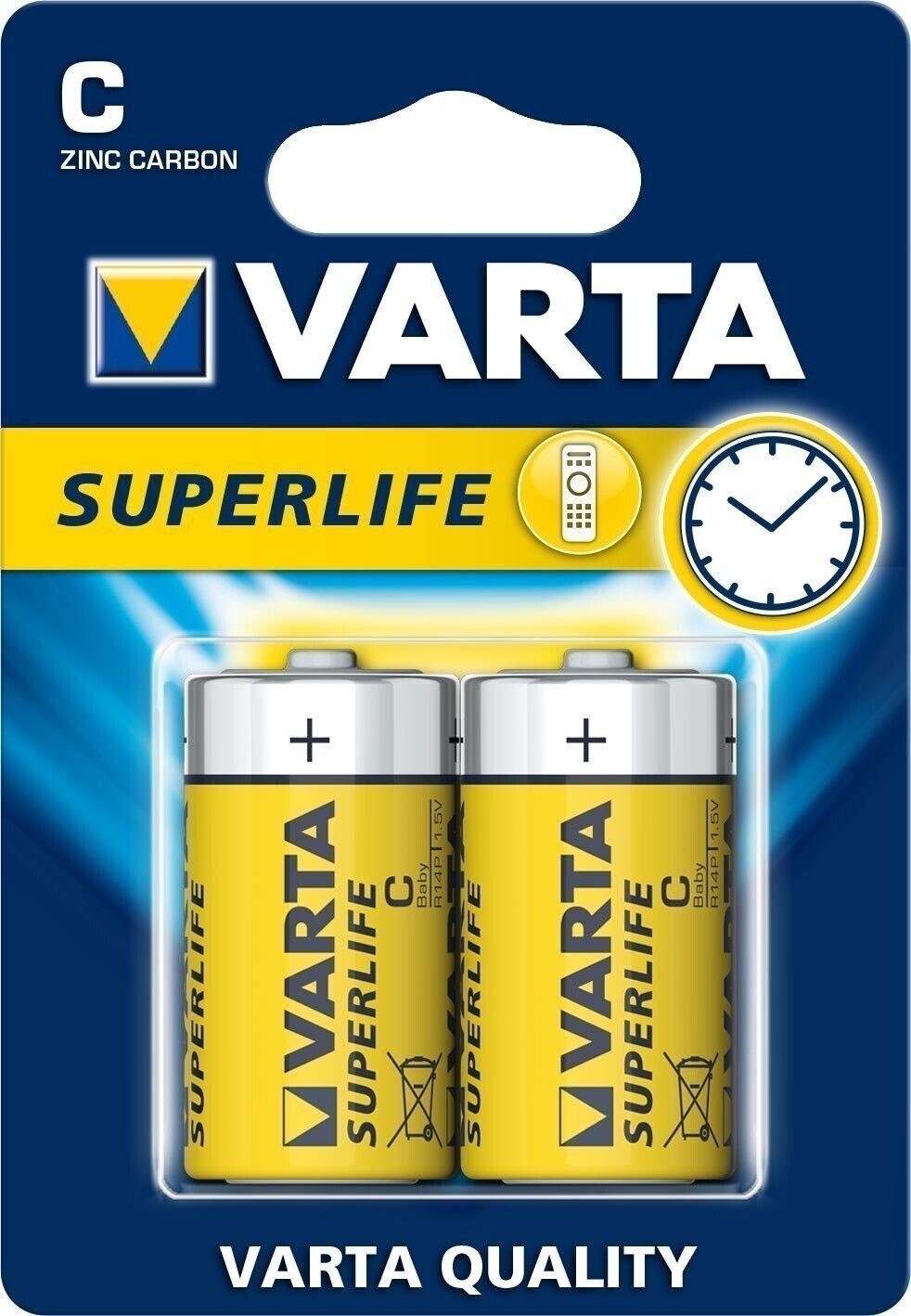 Thumbnail - Varta Super Life C 1,5 Volt Lr14 2 Stück