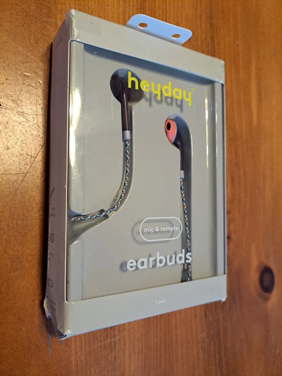 Heyday earbuds online mic and remote