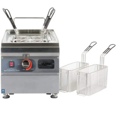 New Waring WPC100 3.5 Gallon Electric Pasta Cooker Rethermalizer - 240V, 3600W -