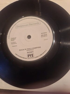 Nowy Rock N Roll Vampire Response Records Sr 504 Uk 1977