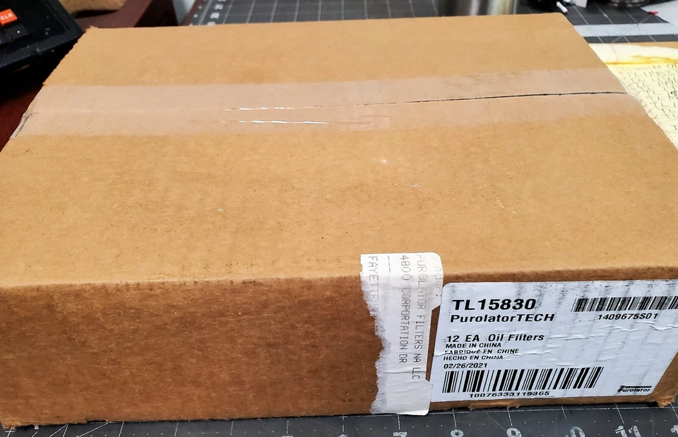 Case Of (12) TL15830 Purolator Tech 油过滤器 [E3S2 #9 — 第 2/3 张图片