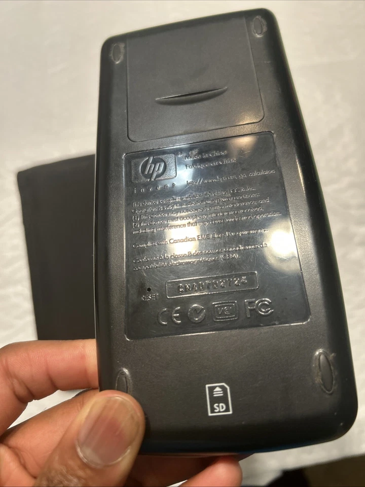 HP 49g+ Hewlett Packard Graphing Calculator With cable and With Case Tested - Image 4 of 4