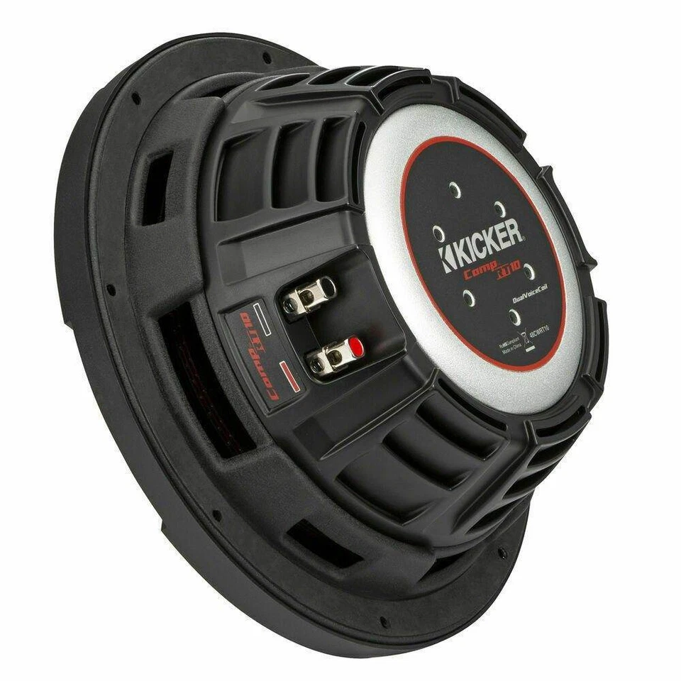 Kicker 10" Woofer CompR CWRT102-48 25cm Chassis mit 800 Watt Auto-Subwoofer - Bild 4 von 4