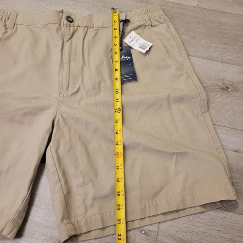 North River Outfitters Mens Khaki Cargo Shorts SZ XL 100% Cotton - Picture 5 of 7
