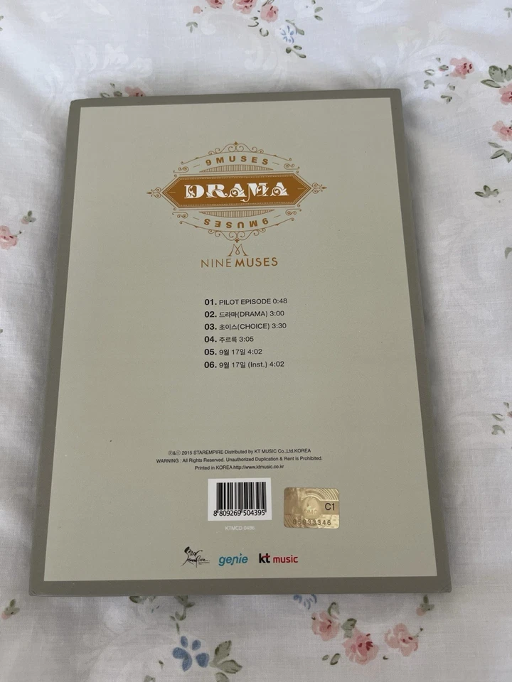 9Muses Drama Album Kpop Used Good Condition   Foto 2 de 4