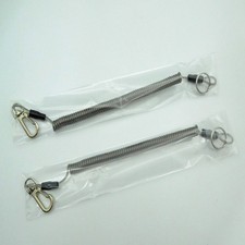 6 Pcs Fishing Lanyards Rope Retractable Safety Tool Ropes Key Chain
