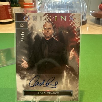 2023 Panini Chronicles Origins WWE Autographs Adam Pearce Silver /25