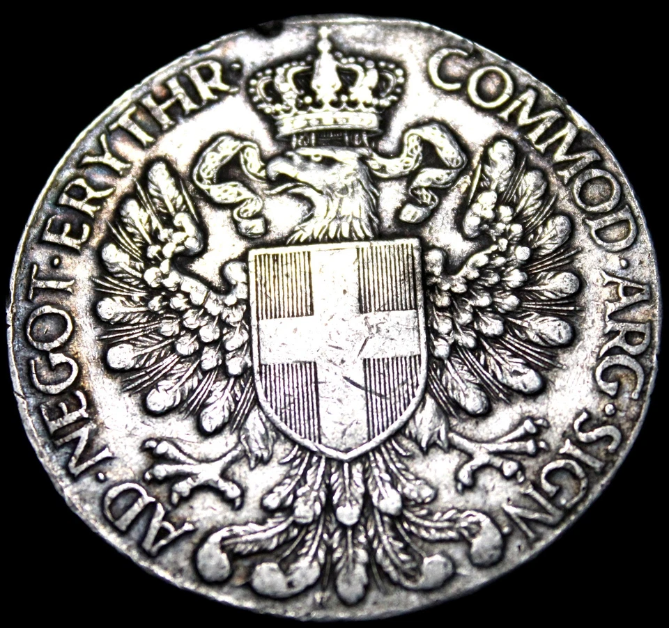 意大利:意大利厄立特里亚 1918 年银 Talero,安装已移除 725-1001 — 第 3/4 张图片