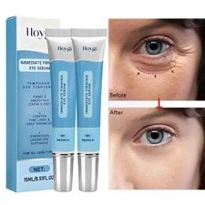 2 Pack Rapid Reduction Eye Cream Reduce Under- Eye Bags, Wrinkles, Dark Circles