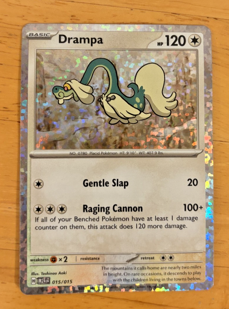 Pokemon Drampa 015/015 Pokemon Drampa 015/015