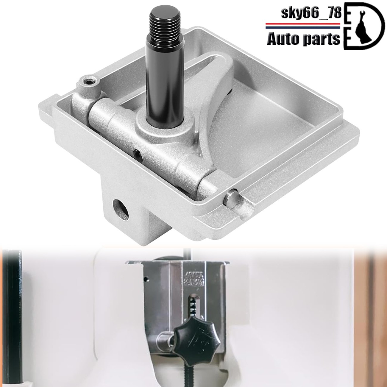 Alloy Upper Wheel Hinge & Bracket Assembly For Jet #100016A-1 Fits 14" Band Saw