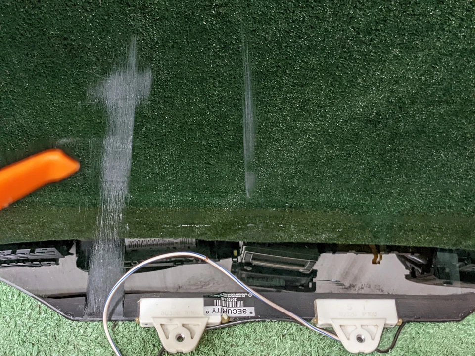 2004-2015 Nissan Titan Center Glass POWER Sliding Rear Window Back Auto Glass Foto 3 de 4