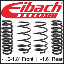 Eibach Pro-Kit Lowering Springs Set of 4 fit 2018-25 Volkswagen Atlas 2.0L/3.6L