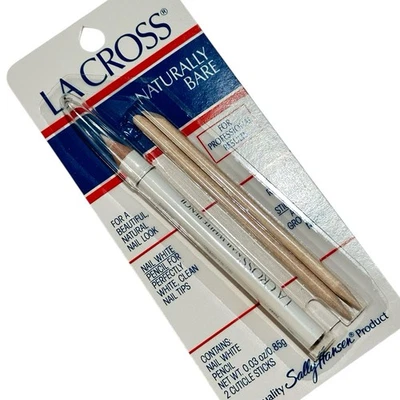 Sally Hansen La Cross Naturally Bare Cuticle 2 Sticks Nail & White Pencil 0.03oz