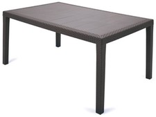 TAVOLO PRINCE cm. 150x90x72 h col. Testa di moro