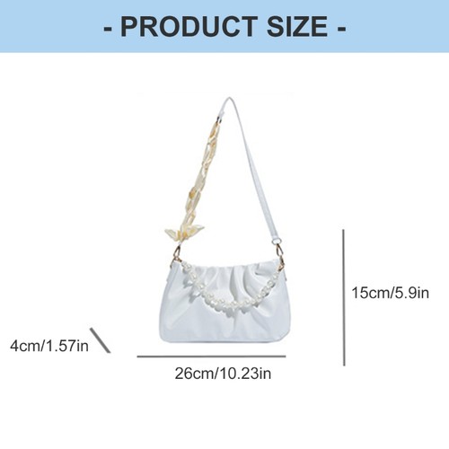 Trendy Shoulder Purse Spacious Interior Comfortable Carry Casual Daily Use - Picture 8 of 8