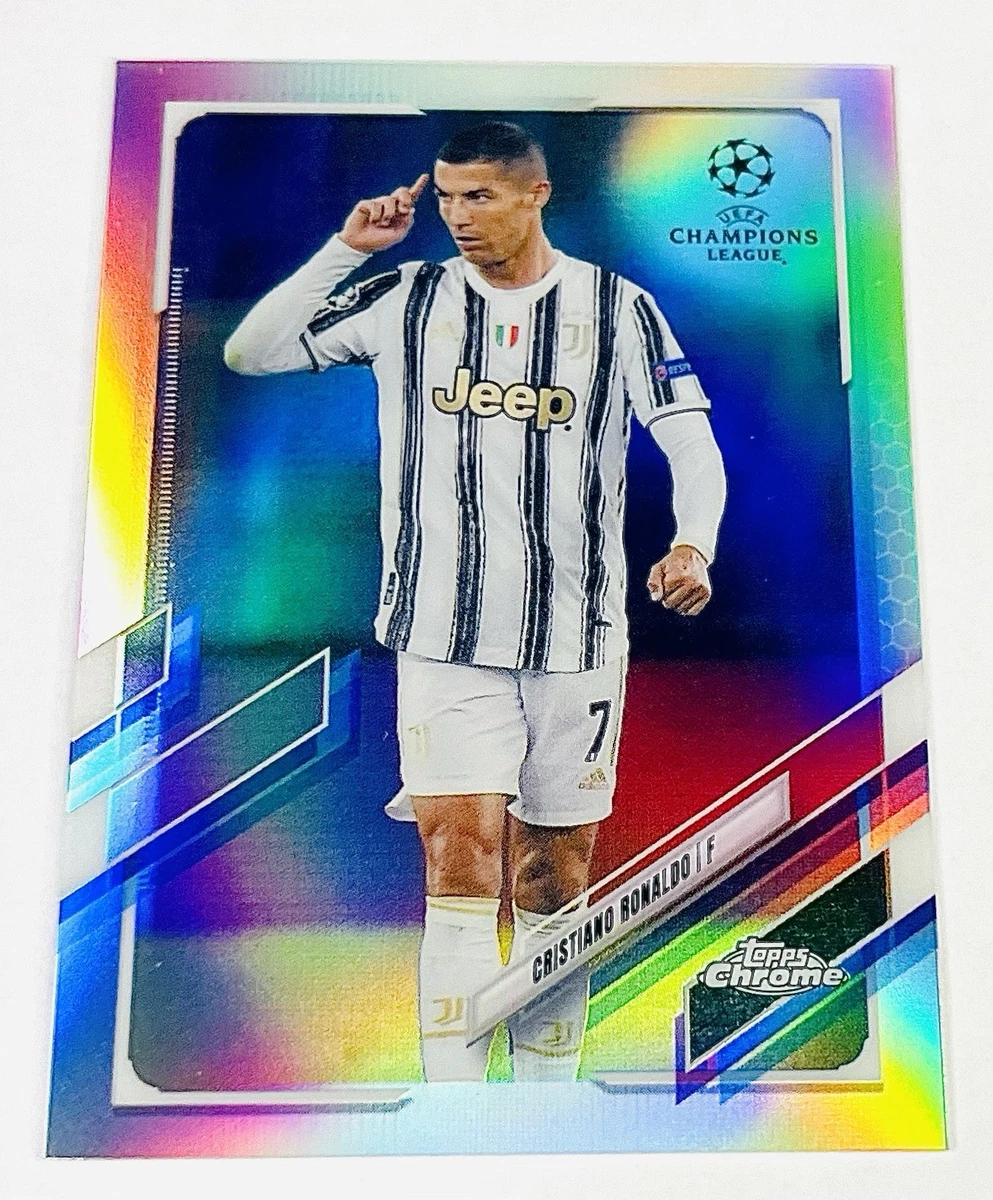2020-21 Topps Chrome UCL Cristiano Ronaldo #100 for sale | eBay