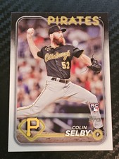 2024 Topps Series 2 - #668 Colin Selby (RC) Pittsburgh Pirates 