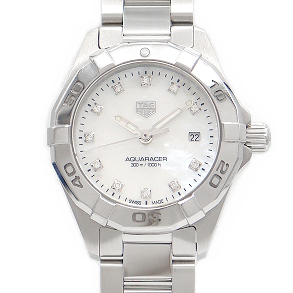 TAG Heuer Aquaracer WBD1414 Diamond 11P Women's Watch 300m Water Resistant