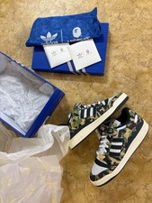 Adidas x BAPE Forum 84 Low | 30th Anniversary | Green Camo Gr. 44 2/3 (US 10.5)