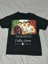 Legacy Blood In Blood Out T Shirt Vatos Locos Black Size Medium Men’s