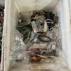 Huge Lot of Vintage to Modern Costume JEWELRY Lot  Mixed Tangled , Crafted 17lbs