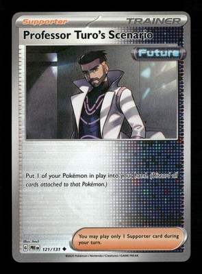 Professor Turo's Scenario (Poke Ball Pattern) Prismatic Evolutions PRE LP 