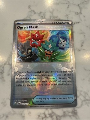 Ogre's Mask (Poke Ball Pattern) 118/131 Sv: Prismatic Evolutions Holo