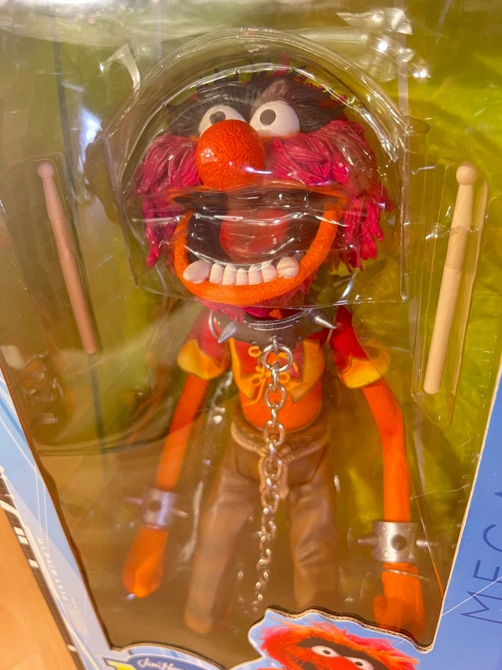 Figura de acción ANIMAL Mega Muppet Palisades Jim Henson's Muppets Drummer 12" NUEVA Foto 3 de 4