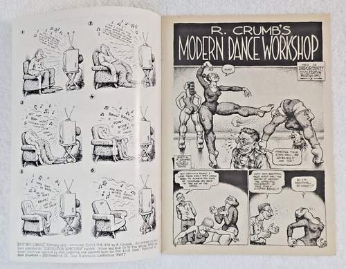 Vintage 1979 R. Crumb Best Buy Comics Underground Comix Apex Novelties Softcover - Picture 3 of 9