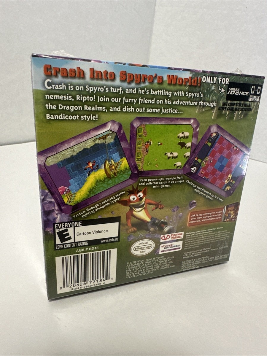 Crash Bandicoot Purple【中古美品・GBA北米版】 s-l400.jpg