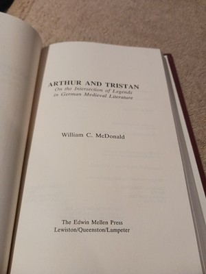 Tristania Monographs: Arthur and Tristan : On the Intersection of Legends in...