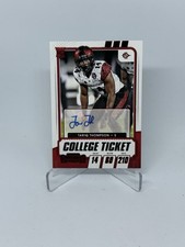 2021 Contenders TARIQ THOMPSON #302 College Ticket ROOKIE AUTO - SAN DIEGO STATE