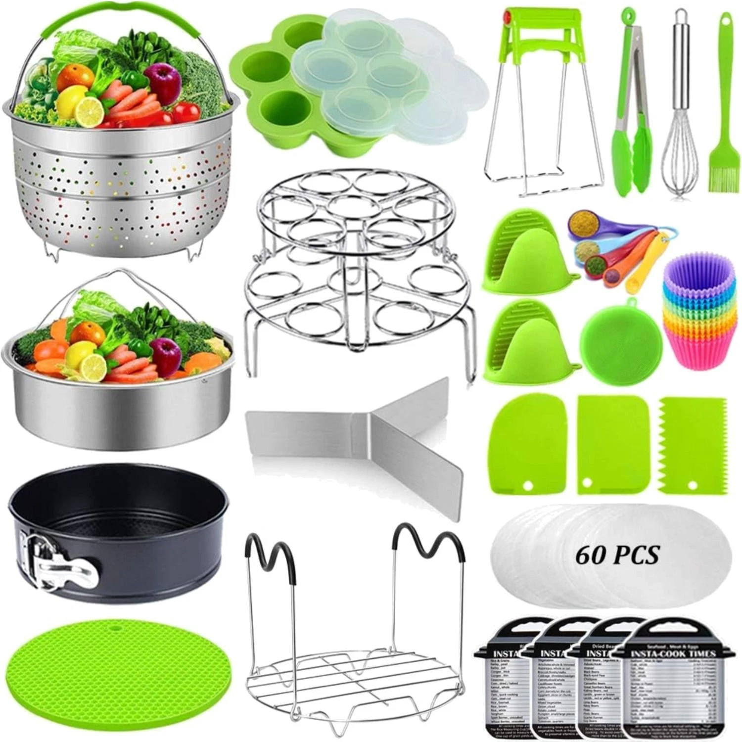 Luxury 101-Piece Instant Pot Accessories Set - Compatible & Dishwasher Safe